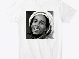 تیشرت-Bob Marley-افراد معروف و سلبریتی