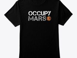 تیشرت-ایلان ماسک Occupy mars-افراد معروف و سلبریتی
