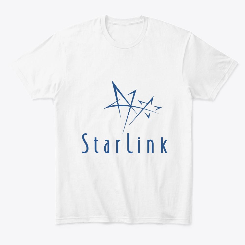 تیشرت-تیشرت ساده طرح StarLink-علمی