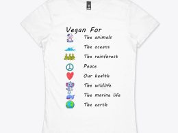 تیشرت-vegan for life-عمومی