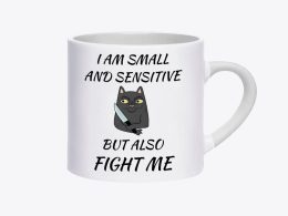 فنجان-small and sensitive cat-فان