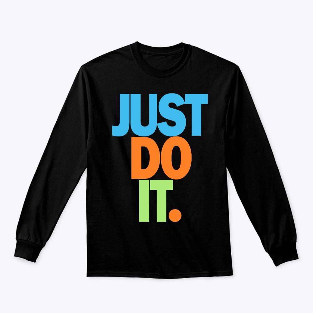 Long sleeve just do it shirt on sale