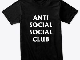-Anti social club-نوشته