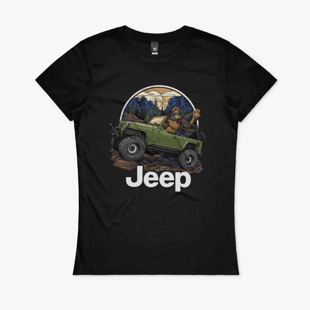 تیشرت-Jeep-سفر و ادونچر